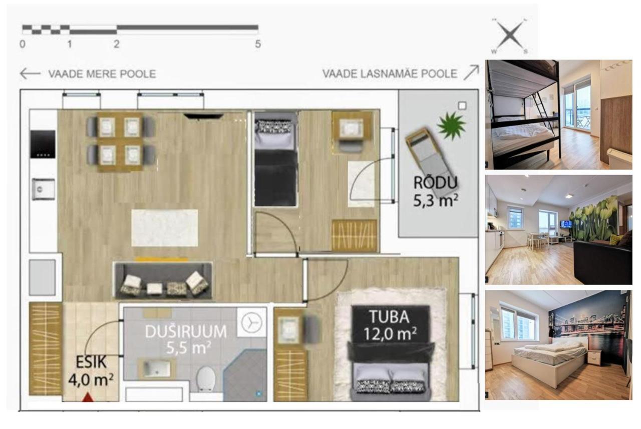 Scandian Apartments - City Park Tallinn Dış mekan fotoğraf